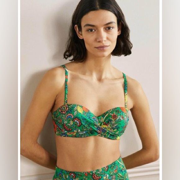 NWT Boden Catania Cup-size Bikini Top 32DD and navy bikini .BG - Picture 3 of 7